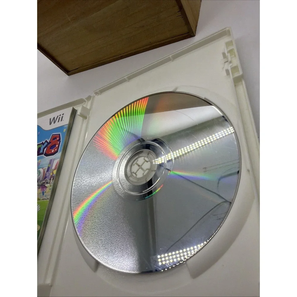 Mario Party 8 Nintendo Wii CIB Complete W/ Manual Case & Game 2006 Tested Works